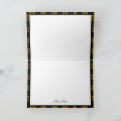 Kasteel Dunvegan MacLeod Clan Vouwbare Wenskaart Kaart (Binnen)