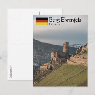 Kasteel Ehrenfels Duitsland Briefkaart