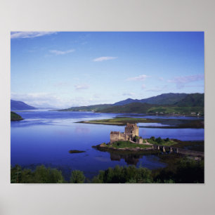 Kasteel Eilean Donan, Dornie, Hooglanden, Poster