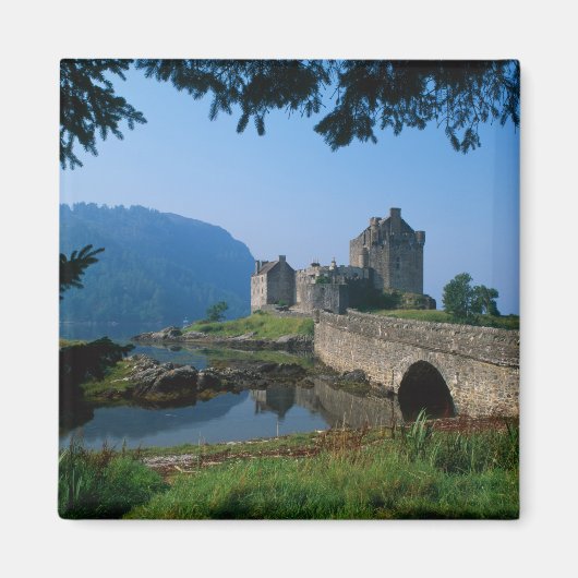 Kasteel Eilean Donan, Hooglanden, Schotland 2 Magneet (Voorkant)