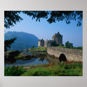 Kasteel Eilean Donan, Hooglanden, Schotland 2 Poster