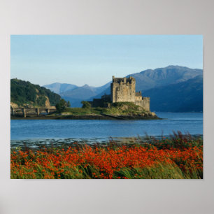 Kasteel Eilean Donan, Hooglanden, Schotland 3 Poster