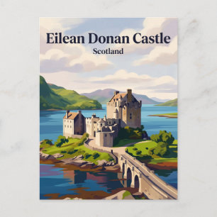 Kasteel Eilean Donan Schotland Briefkaart