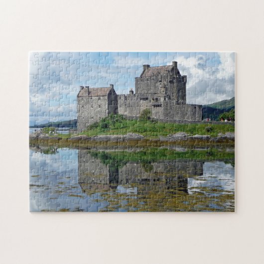 Kasteel Eilean Donan Schotland Legpuzzel (Horizontaal)