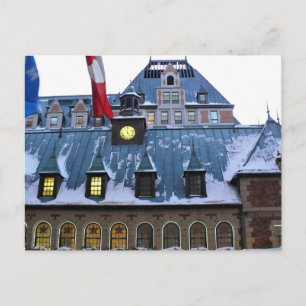 Kasteel Frontenac, Quebec, Canada Briefkaart