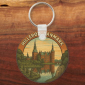 Kasteel Hillerød Denemarken Sleutelhanger (Voorkant)