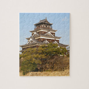 Kasteel Hiroshima 広島城, Hiroshima, Japan Legpuzzel