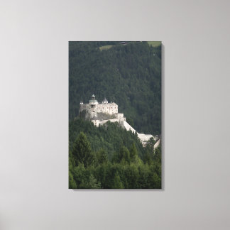Kasteel Hohenwerfen Canvas Afdruk