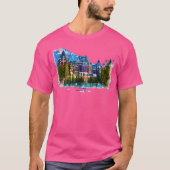 Kasteel in de bergen - Banff Alberta Canada Bas T-shirt (Voorkant)