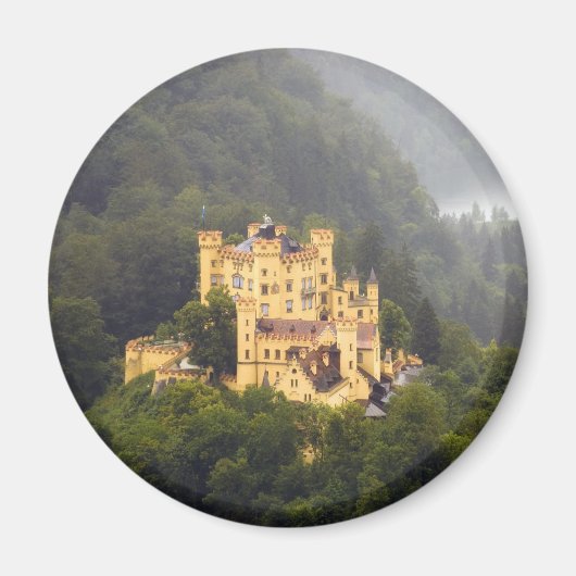 Kasteel in de bomen magneet (Voorkant)