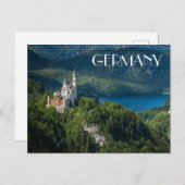 Kasteel in Duitsland Briefkaart (Voorkant / Achterkant)