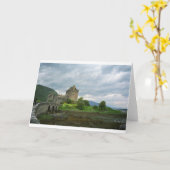 Kasteel in Schotland Kaart (Gele Bloem)