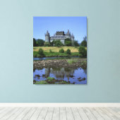 Kasteel Inverary, Strathclyde, Schotland Canvas Afdruk (Insitu (Houten vloer))
