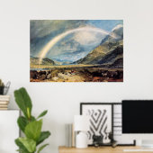 Kasteel Kilchern van J.M.W. Turner, Poster (Thuiskantoor)