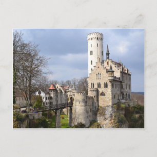 Kasteel Lichtenstein Duitsland Briefkaart
