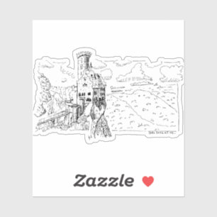 Kasteel Lichtenstein Sticker