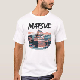 Kasteel Matsue Japan T-shirt