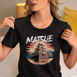 Kasteel Matsue Japan T-shirt