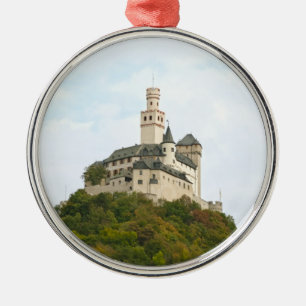 Kasteel Metalen Ornament