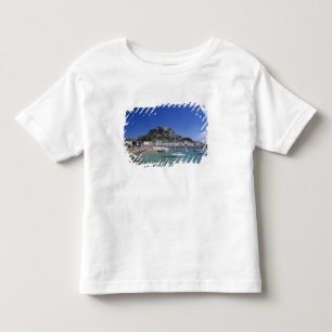 Kasteel Mount Orgueil en haven, Gorey, Jersey Kinder Shirts