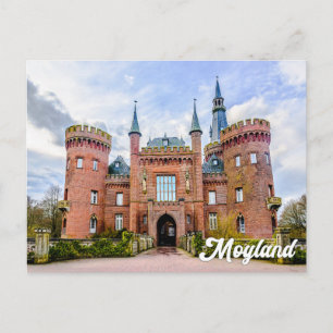 Kasteel Moyland, Kleve, Duitsland Briefkaart