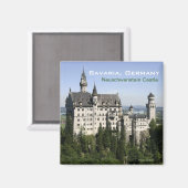 Kasteel Neuschwanstein Bavaria Reizen Koelkast Mag Magneet (Voorkant / Achterkant)
