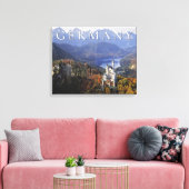 Kasteel Neuschwanstein | Duitsland, Beieren Canvas Afdruk (Insitu (Woonkamer))