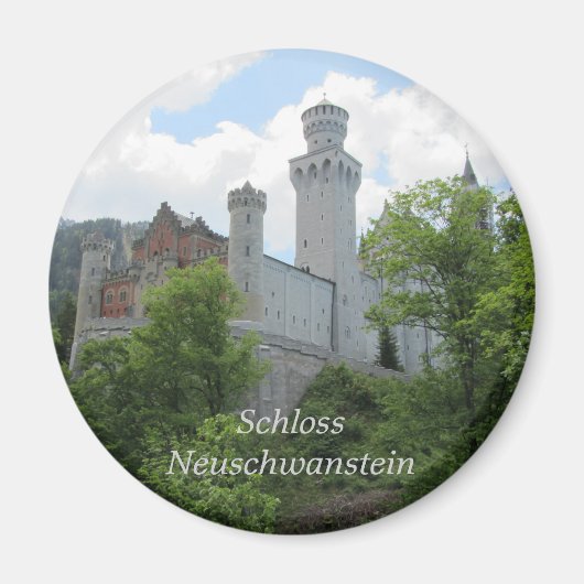 Kasteel Neuschwanstein - Duitsland Magneet (Voorkant)