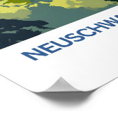 Kasteel Neuschwanstein Duitsland Reizen Poster (Hoek)