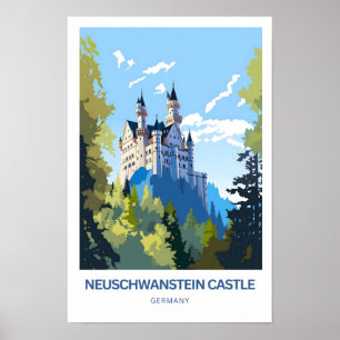 Kasteel Neuschwanstein Duitsland Reizen Poster