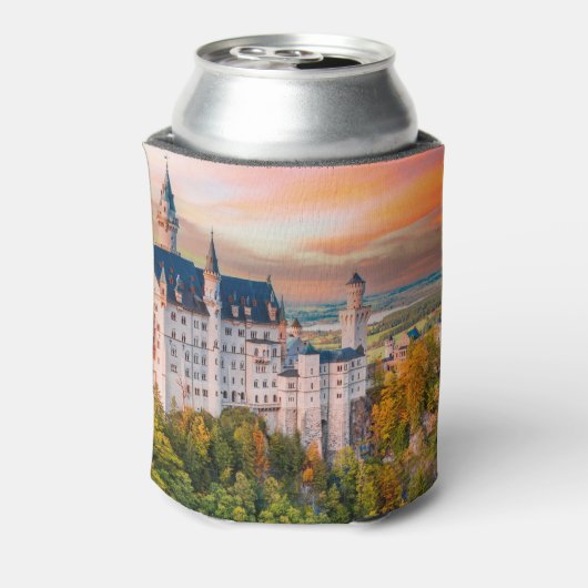 Kasteel Neuschwanstein in Beieren Blikjeskoeler (Blikje Achterkant)