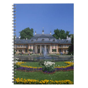 Kasteel Pillnitz, Dresden, Saksen, Duitsland Notitieboek