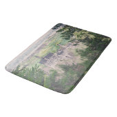 Kasteel Retro Neuschwanstein in Duitsland Badmat (Gekanteld)