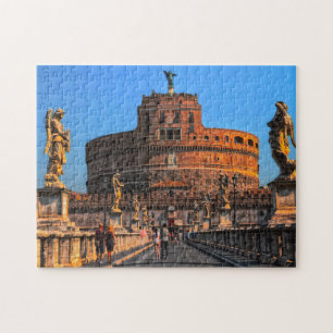 Kasteel Sant'Angelo Rome. Legpuzzel