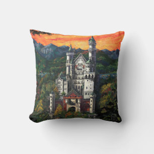 Kasteel Schloss Neuschwanstein Kussen
