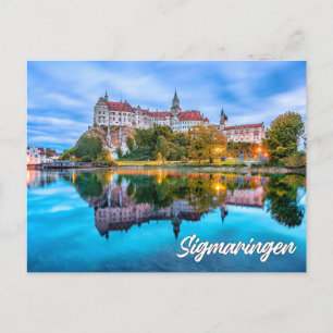 Kasteel Sigmaringen, Duitsland Briefkaart