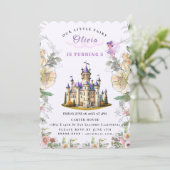  Kasteel Sprookje Verjaardagsthema met Sprookje Kaart (Staand voorkant)