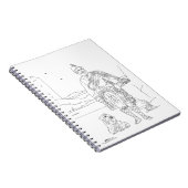 Kasteel Stalker, Argyll Schotland Notitieboek (Rechterzijde)