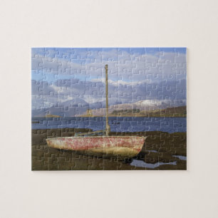 Kasteel Stalker met vissersboot op de Legpuzzel