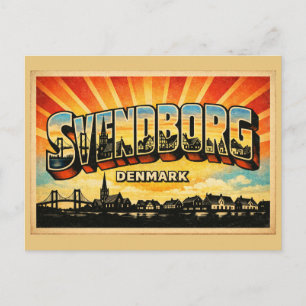 Kasteel Svendborg Denemarken Briefkaart