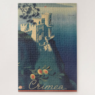 Kasteel Swallows Nest Architecturale Kunst Vintage Legpuzzel