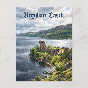 Kasteel Urquhart Verenigd Koninkrijk Briefkaart