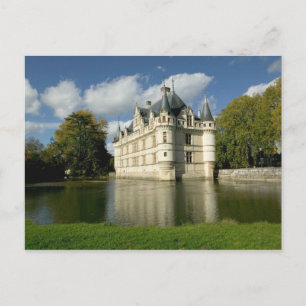 Kasteel van Azay-le-Rideau, Indre-et-Loire, 2 Briefkaart
