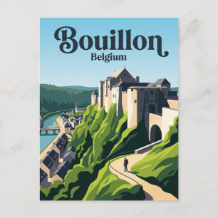Kasteel van Bouillon België Briefkaart