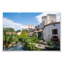 Kasteel van Bourdeilles en Dronne Rivier, Dordogne