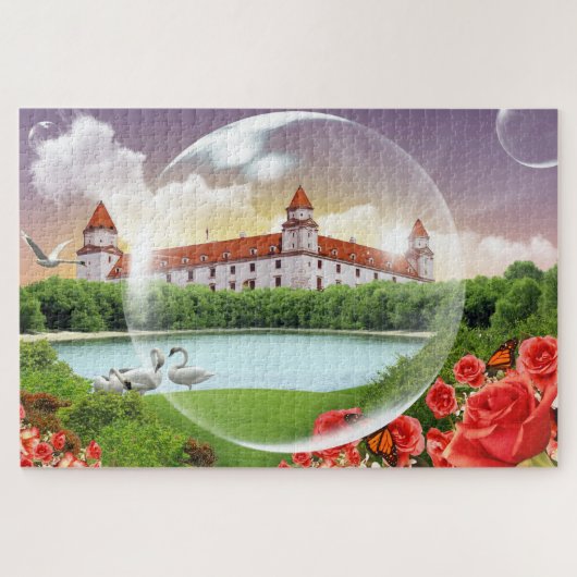 Kasteel van Bratislava Legpuzzel (Horizontaal)