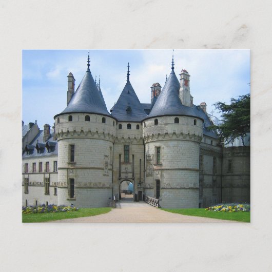 Kasteel van Chaumont-sur-Loire Briefkaart (Voorkant)