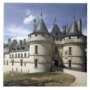 Kasteel van Chaumont-Sur-Loire. Tegeltje