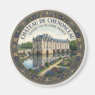 Kasteel van Chenonceau Chenonceaux Frankrijk Magneet