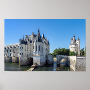 Kasteel van Chenonceau in de Loirevallei - Frankri Poster